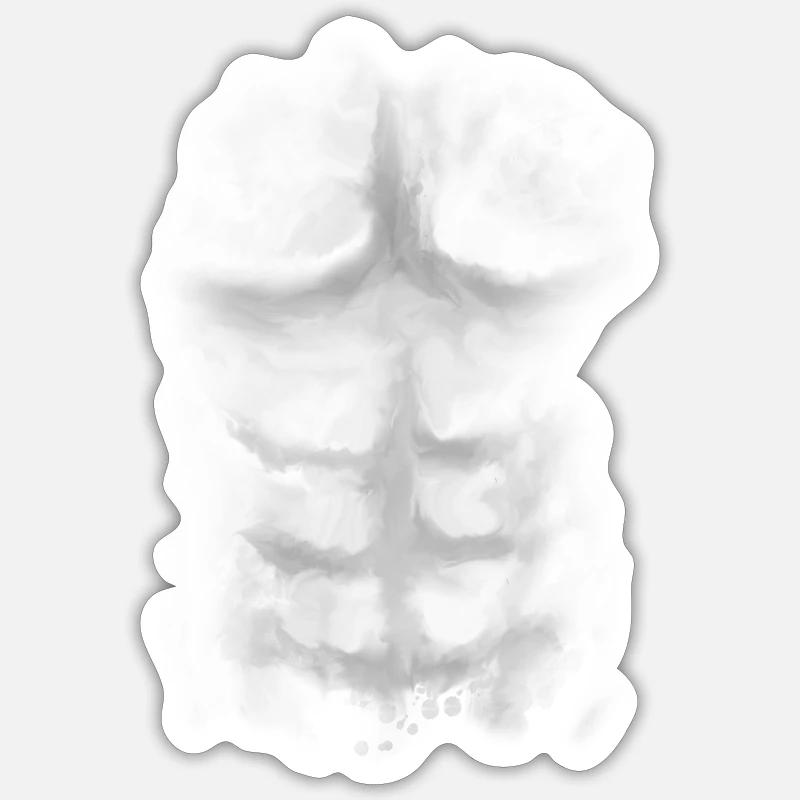 Wet shirt Sticker size S (10 x 10 cm)