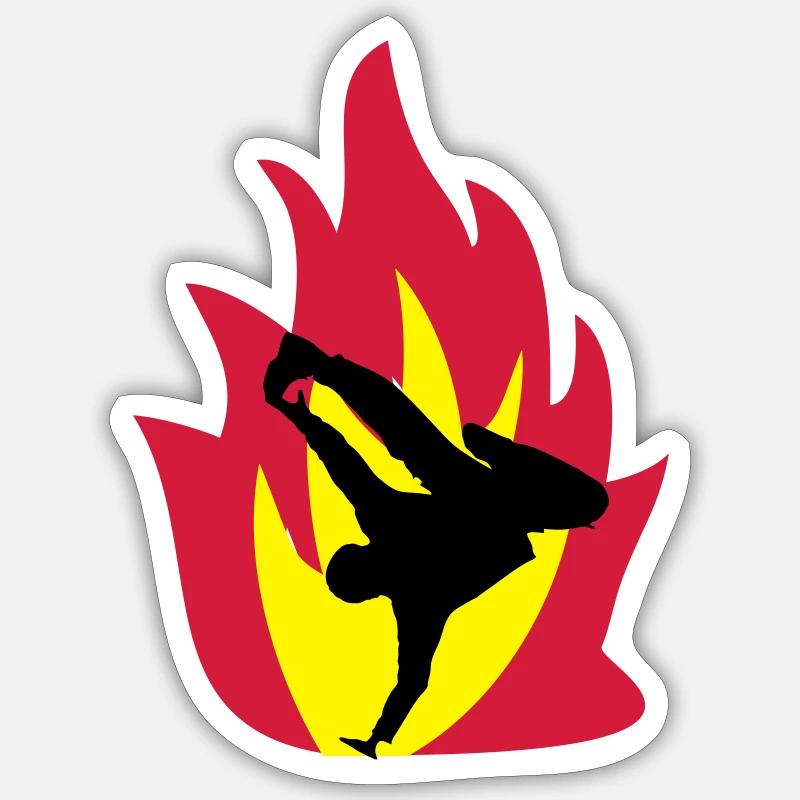 Sticker Größe S (10 x 10 cm) - 