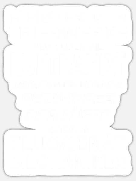 Fluggerätmechaniker/Fluggerätmechanikerin - Sticker Größe S (10 x 10 cm) - Mattweiß
