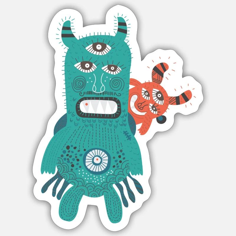 Sticker taille S (10 x 10 cm) - 