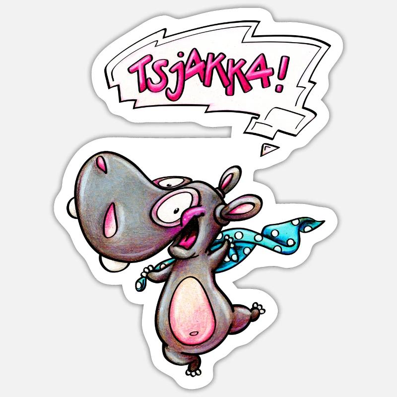 Sticker Größe S (10 x 10 cm) - 