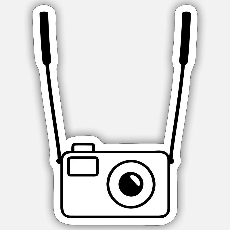 camera Sticker size S (10 x 10 cm)
