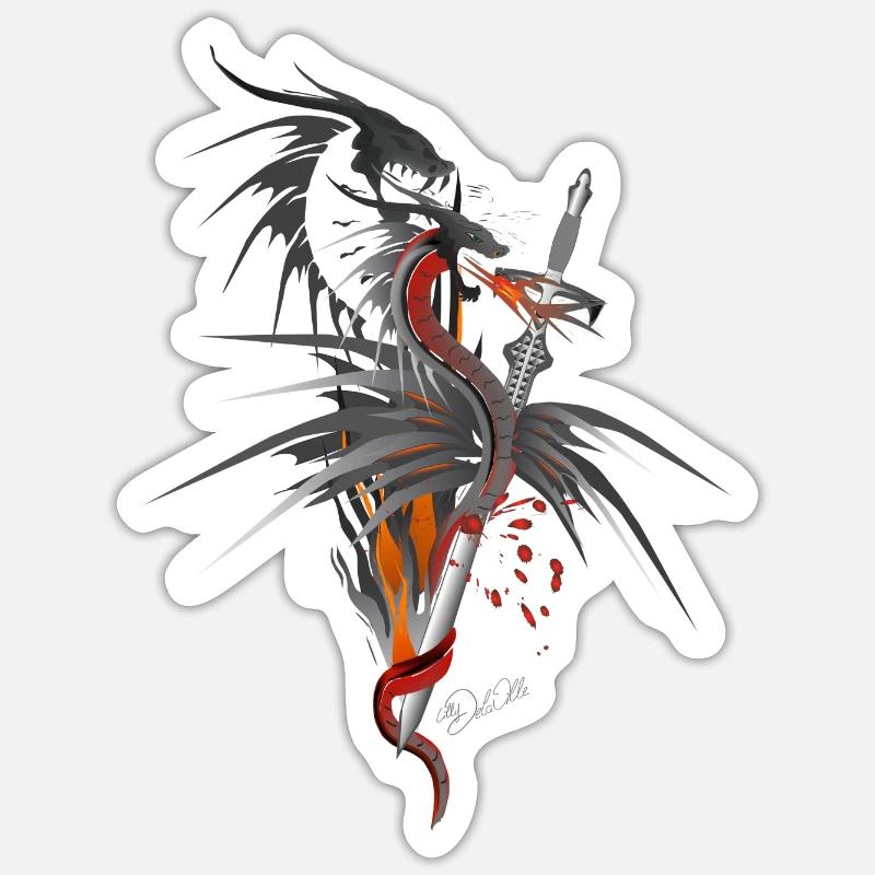 Sticker Größe S (10 x 10 cm) - 