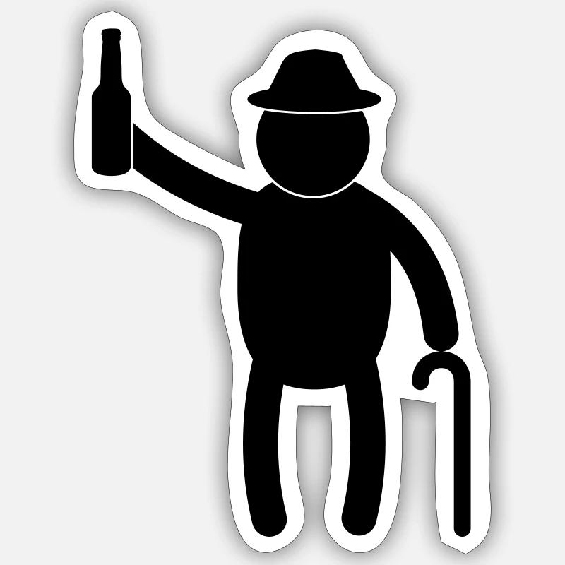 Sticker Größe S (10 x 10 cm) - 