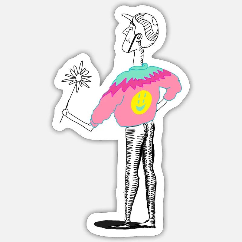 Sticker taille S (10 x 10 cm) - 