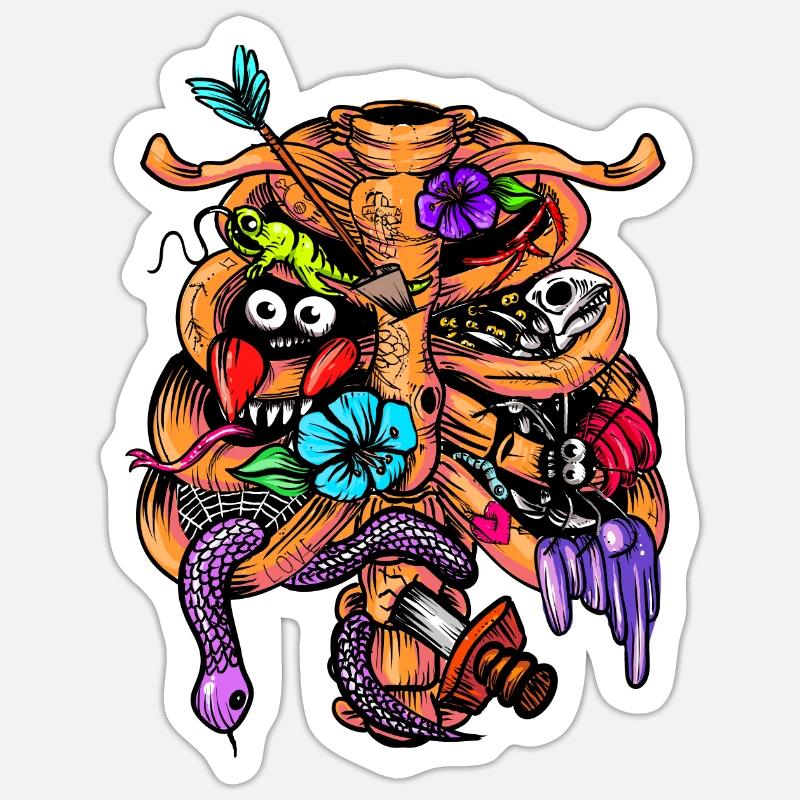 Sticker size S (10 x 10 cm) - 