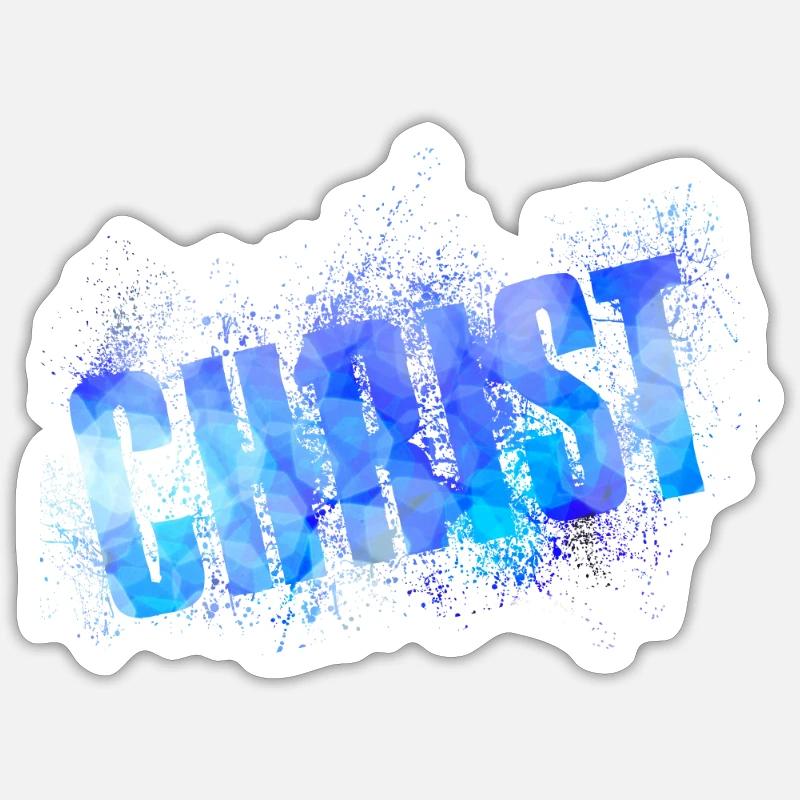 Sticker Größe S (10 x 10 cm) - 