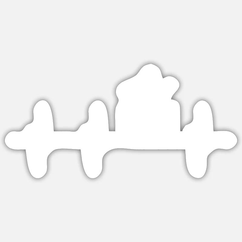 Sticker Größe S (10 x 10 cm) - 