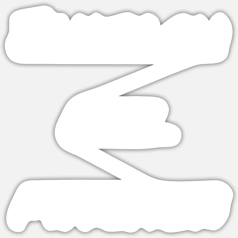 Just do it Sticker size S (10 x 10 cm)