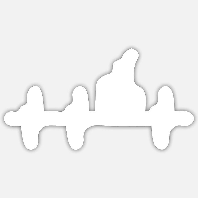 Sticker taille S (10 x 10 cm) - 