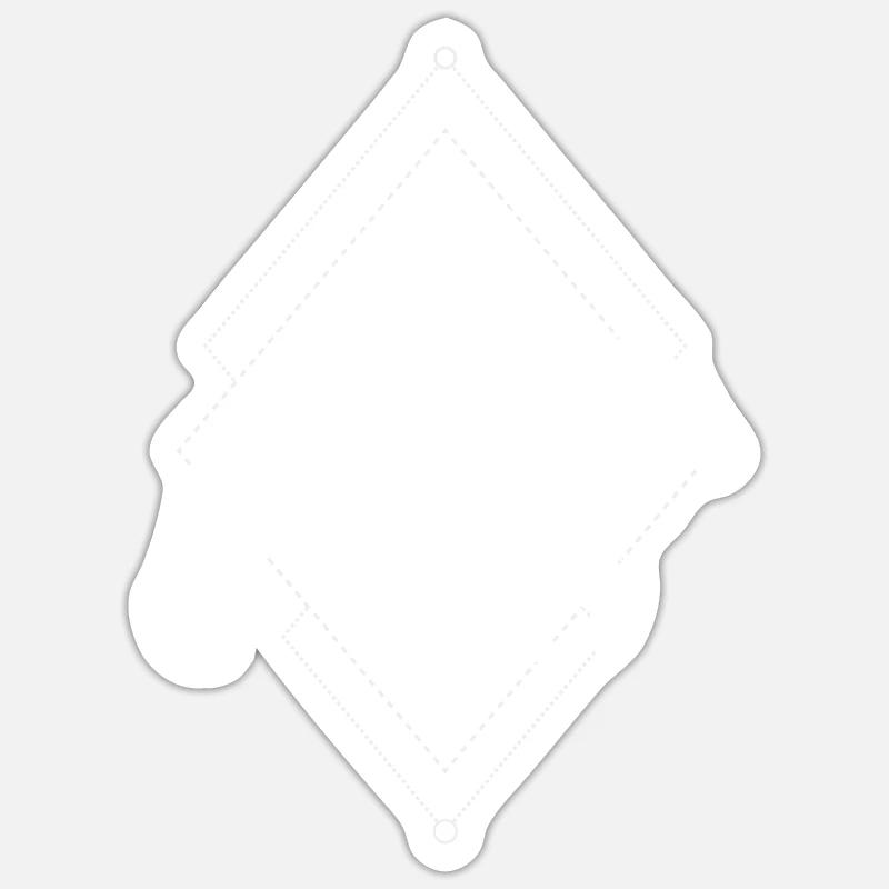 Bear Forest Nature - Cadeau - Sticker taille S (10 x 10 cm) - blanc mat