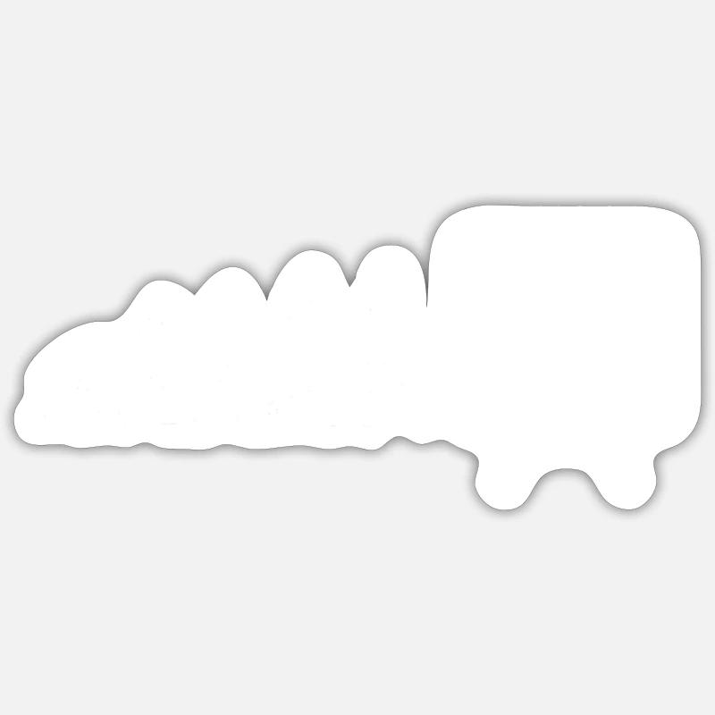 Zug U-Bahn Sticker Größe S (10 x 10 cm)