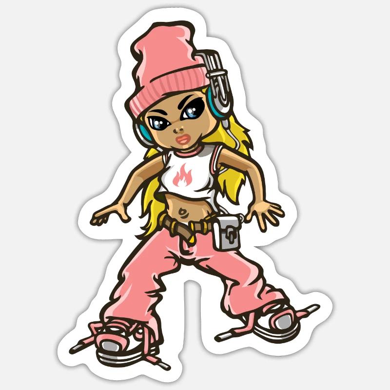 Sticker taille S (10 x 10 cm) - 