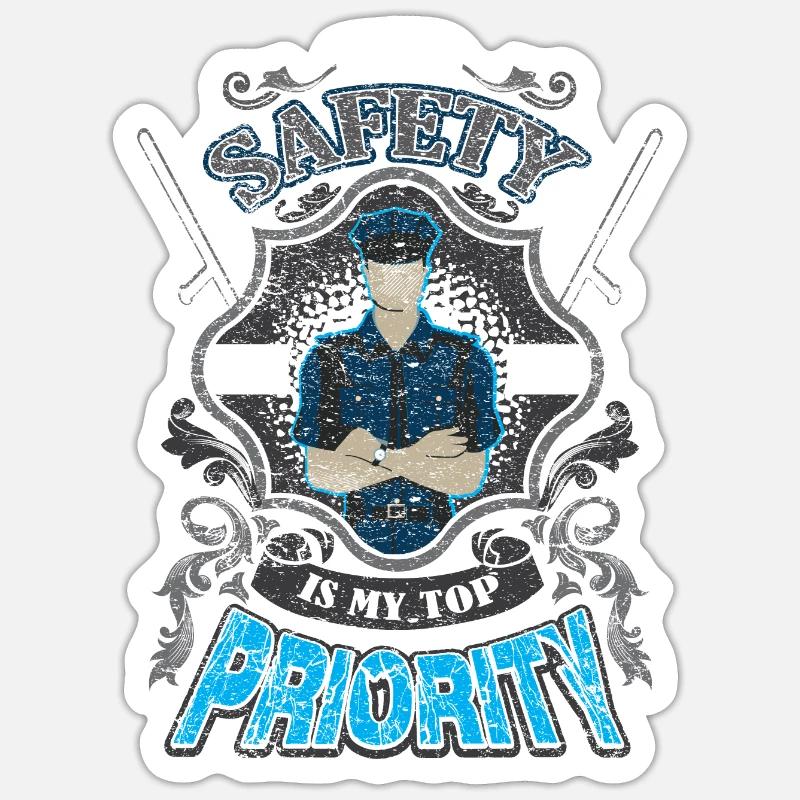 Security Service - Security Sticker size S (10 x 10 cm)