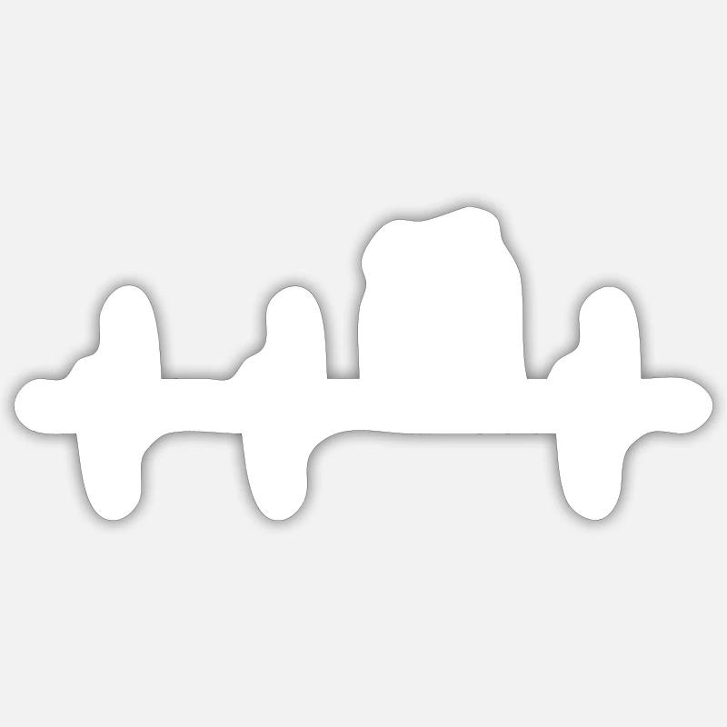 Sticker taille S (10 x 10 cm) - 