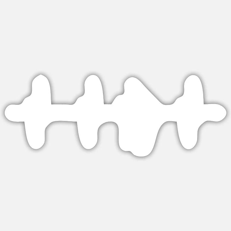poisson Sticker taille S (10 x 10 cm)