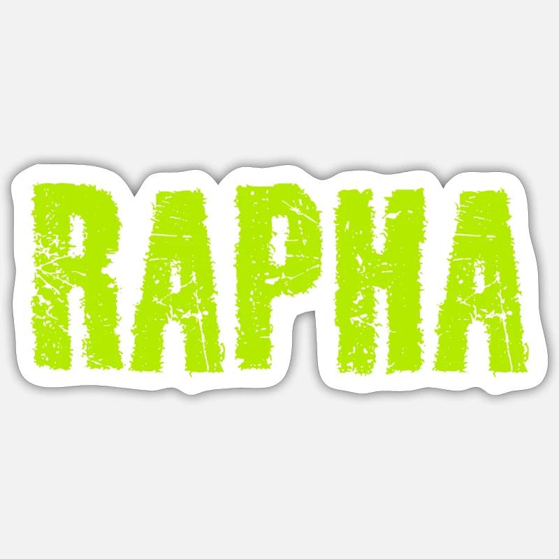 Rapha - Sticker taille S (10 x 10 cm) - blanc mat