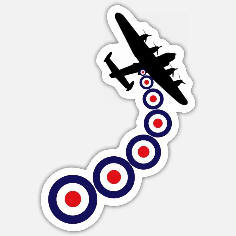 Lancaster Mod Sticker size S (10 x 10 cm)