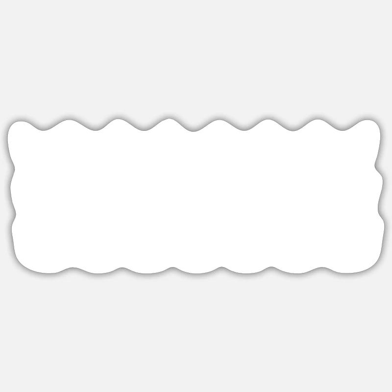 waves Sticker size S (10 x 10 cm)