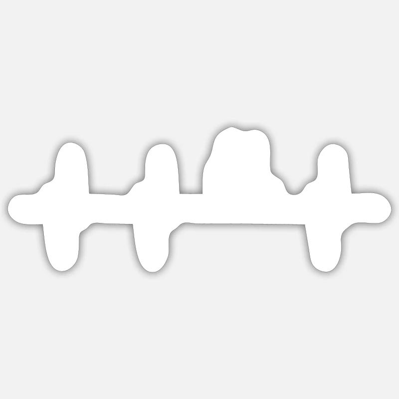 Sticker Größe S (10 x 10 cm) - 