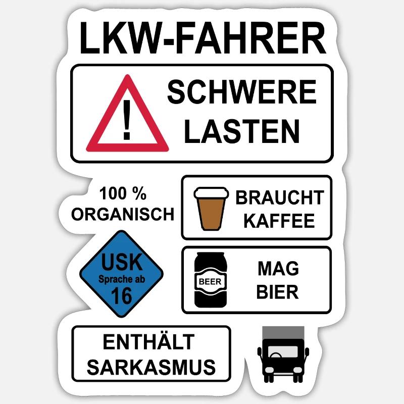 Sticker Größe S (10 x 10 cm) - 