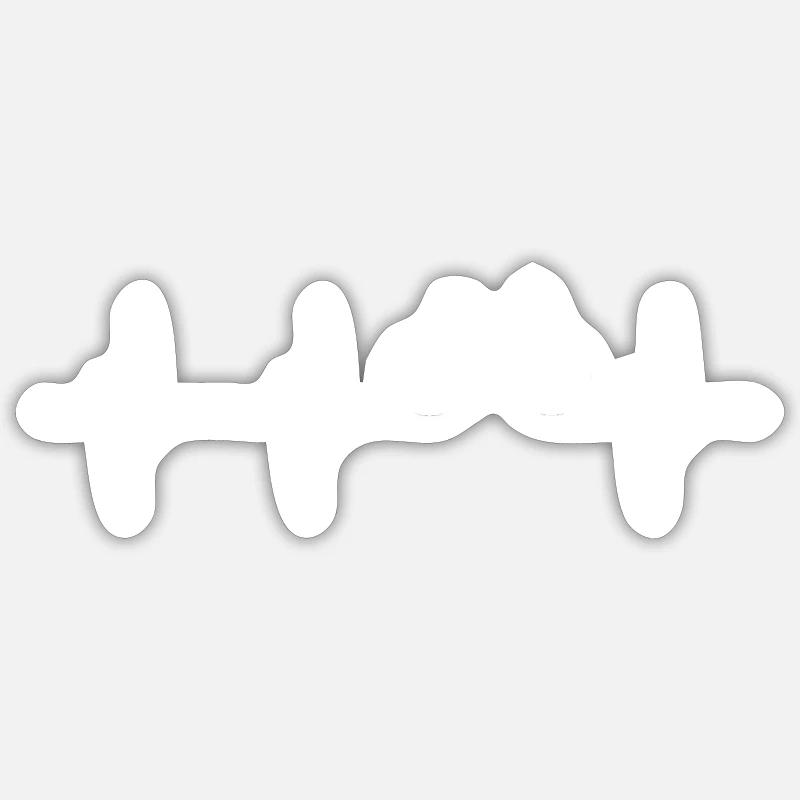 bicycle Sticker size S (10 x 10 cm)