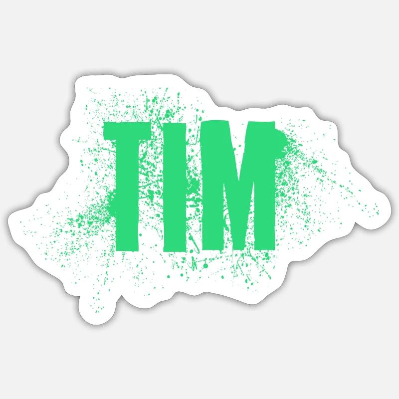 Tim Sticker Größe S (10 x 10 cm)