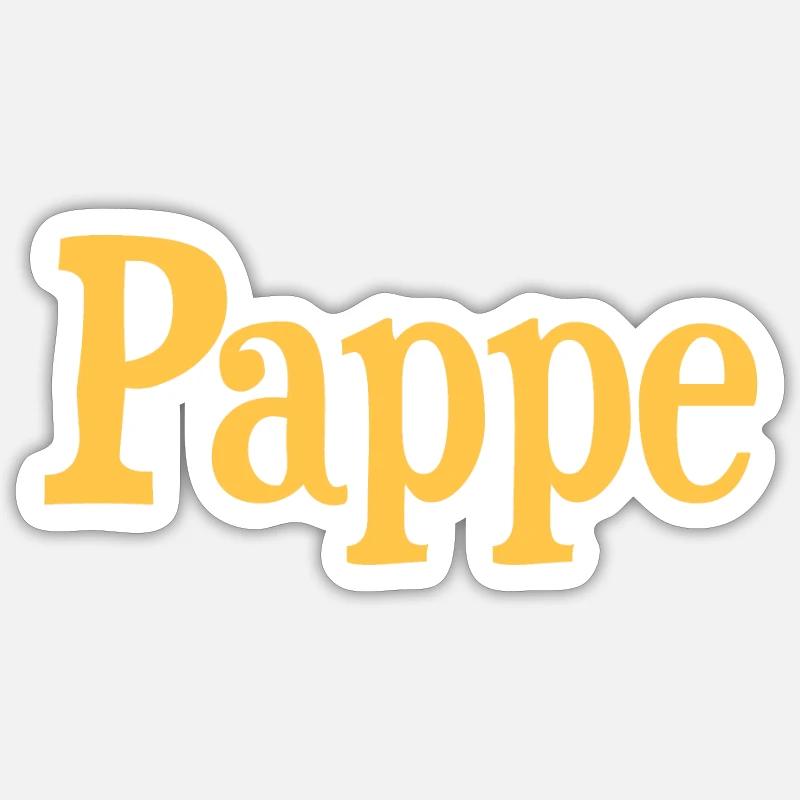 Pappe - Sticker Größe S (10 x 10 cm) - Mattweiß