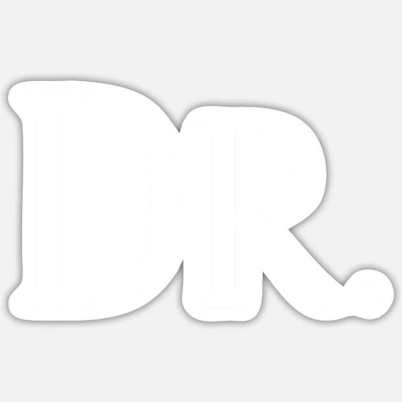 Dr. Doc Sticker size S (10 x 10 cm)