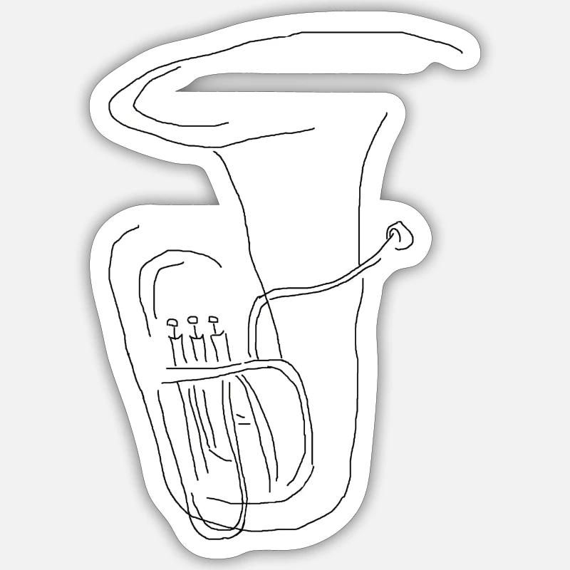 Sticker Größe S (10 x 10 cm) - 