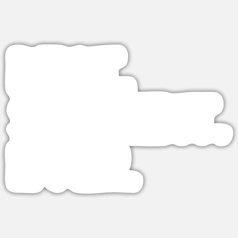 Sticker Größe S (10 x 10 cm) - 