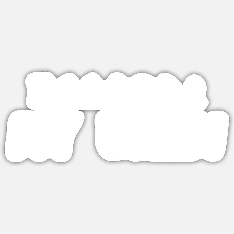 Sticker Größe S (10 x 10 cm) - 