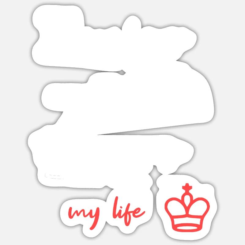 Sticker taille S (10 x 10 cm) - 
