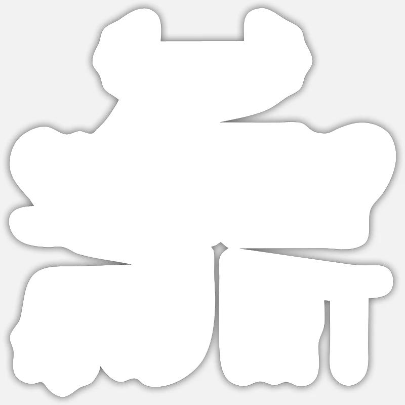 Sticker taille S (10 x 10 cm) - 