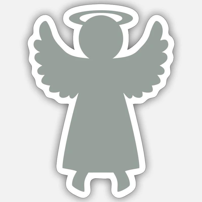 Anges Sticker taille S (10 x 10 cm)
