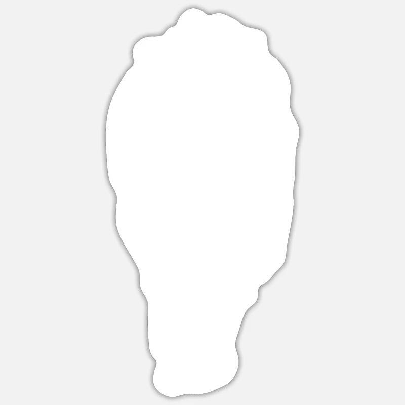 Lion - Sticker size S (10 x 10 cm) - white matte