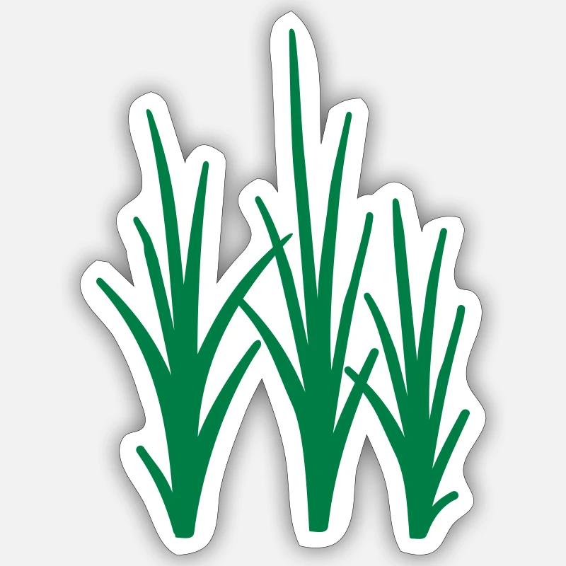 Grass Sticker size S (10 x 10 cm)