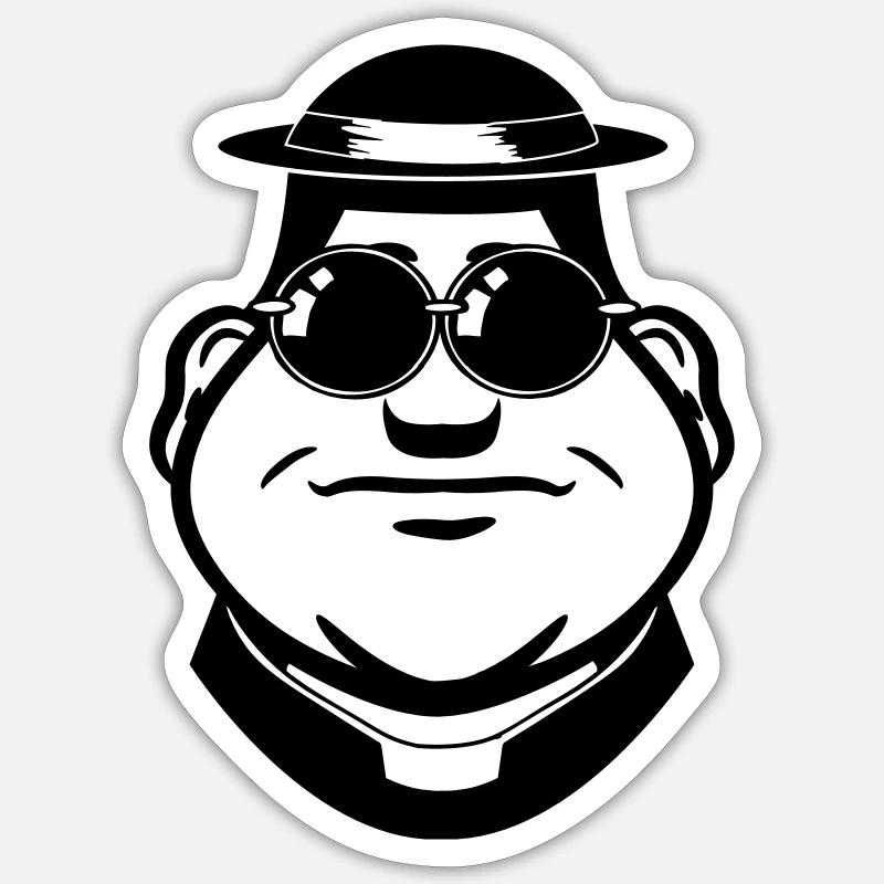 Sticker taille S (10 x 10 cm) - 