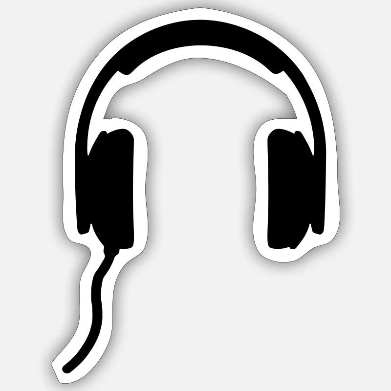 Casque - Sticker taille S (10 x 10 cm) - blanc mat