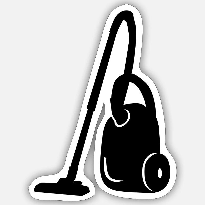 Vacuum cleaner Sticker size S (10 x 10 cm)