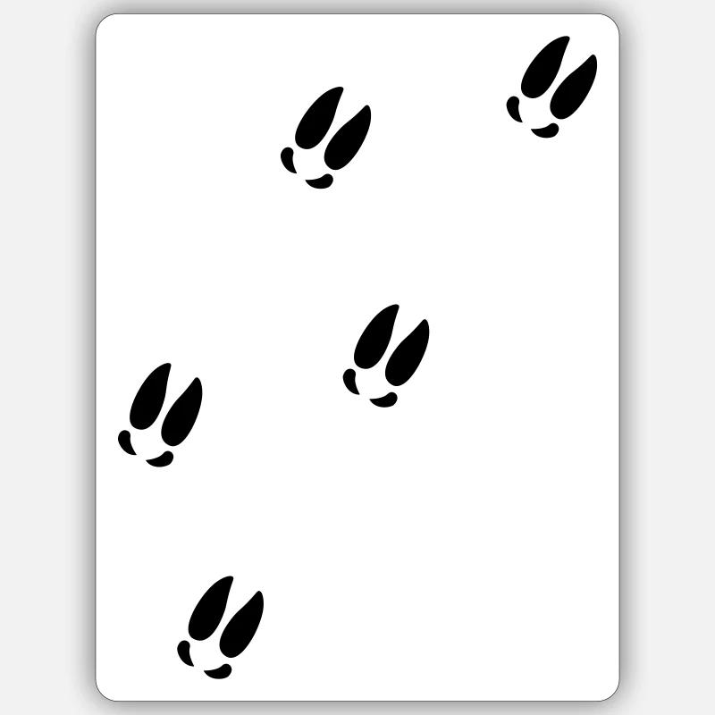 Elk - Sticker size S (10 x 10 cm) - white matte
