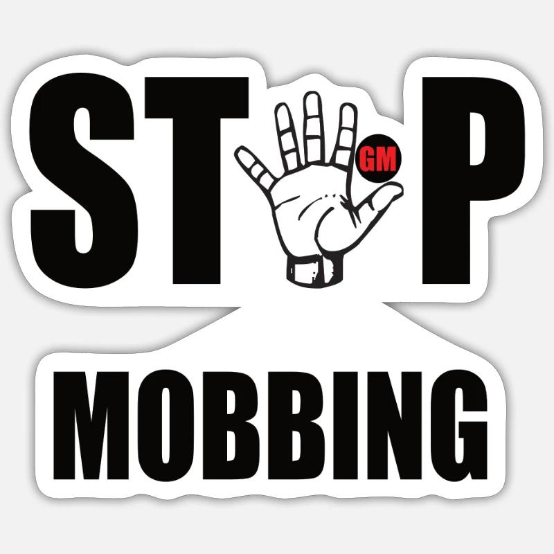 Against bullying Sticker size S (10 x 10 cm)