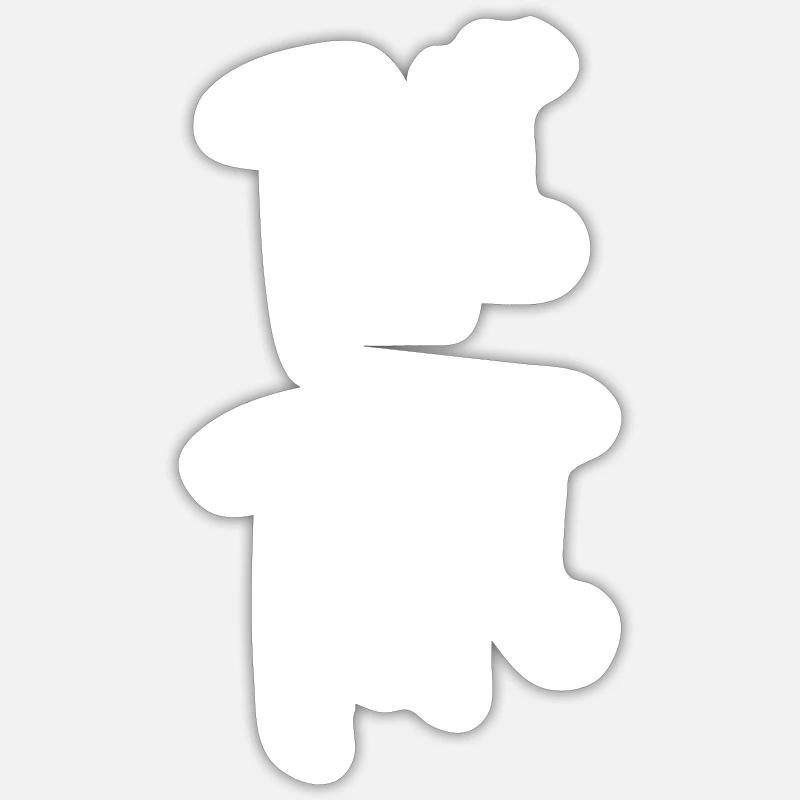 Sticker Größe S (10 x 10 cm) - 