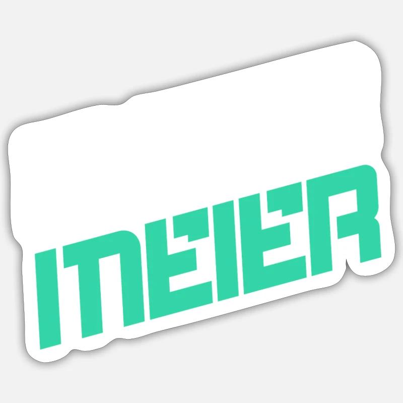 Meier Meier Sticker Größe S (10 x 10 cm)