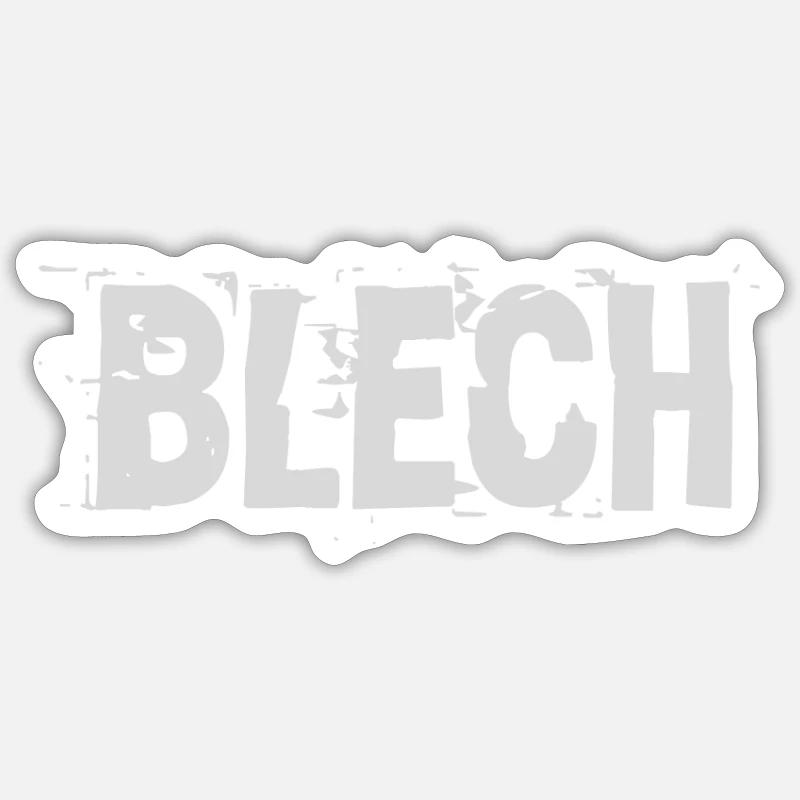 Blech Sticker Größe S (10 x 10 cm)