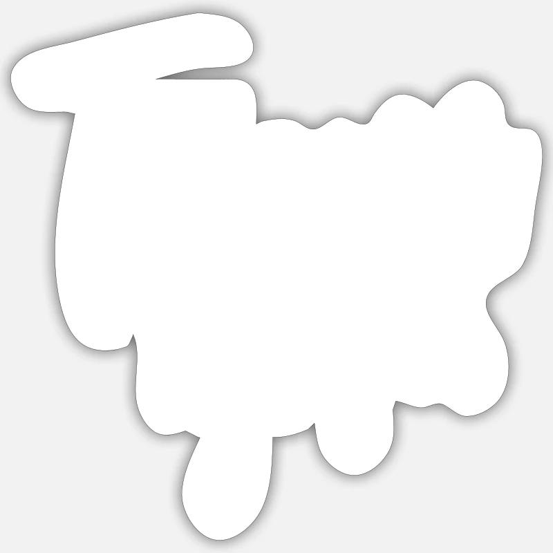 Sticker Größe S (10 x 10 cm) - 