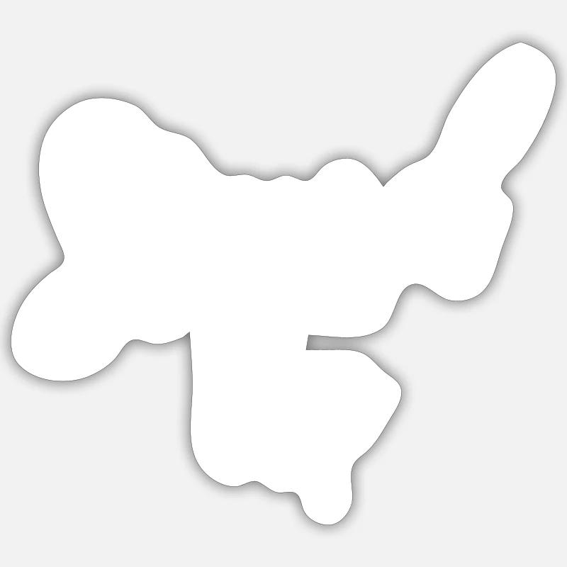 Sticker taille S (10 x 10 cm) - 