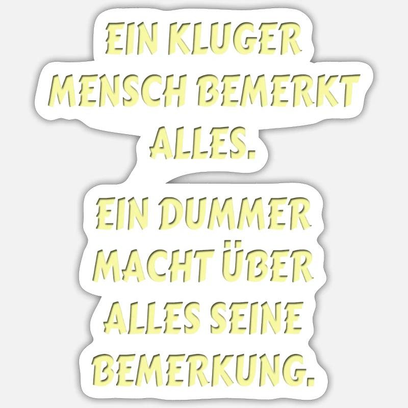 Sticker Größe S (10 x 10 cm) - 