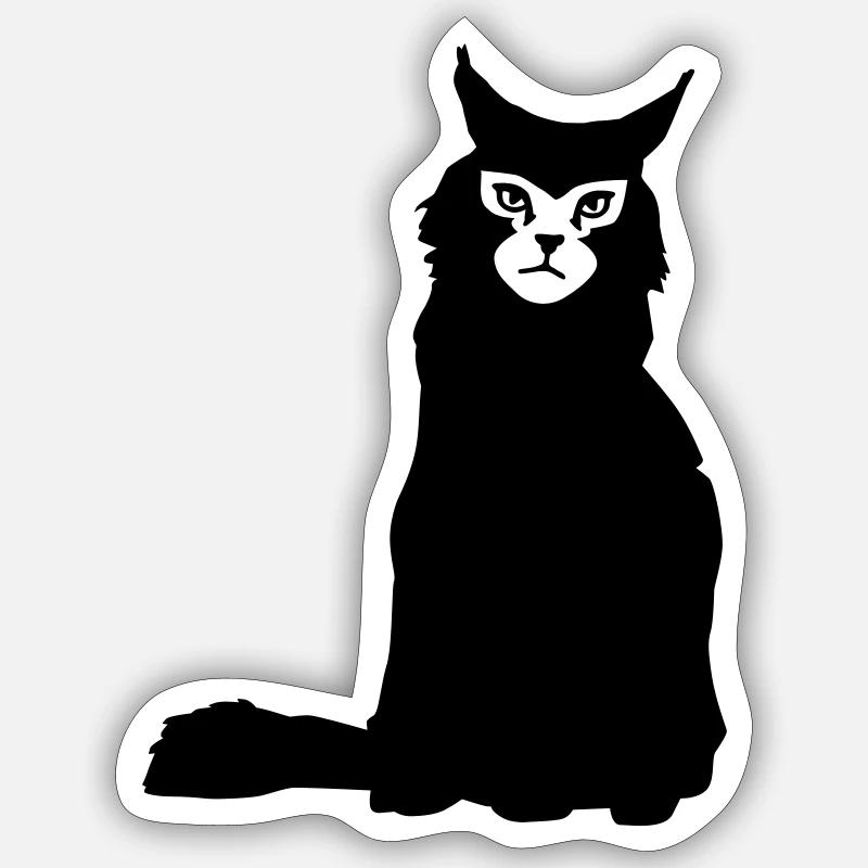 cat Sticker size S (10 x 10 cm)