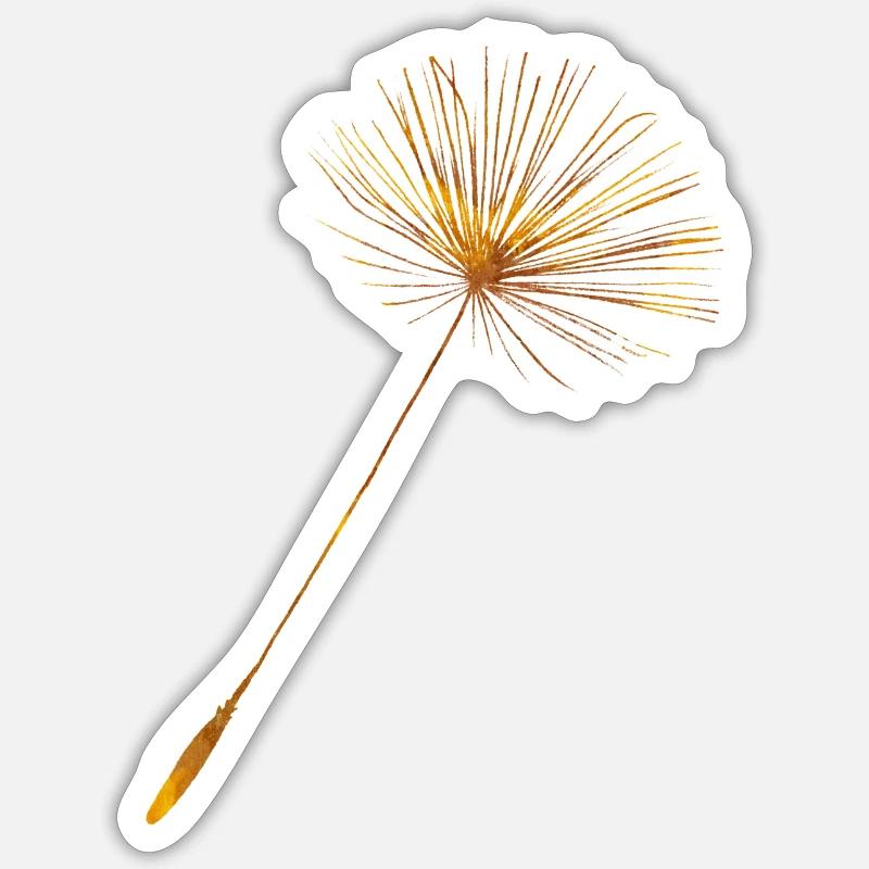 Dandelion Seed + Löwenzahn Same Sticker Größe S (10 x 10 cm)
